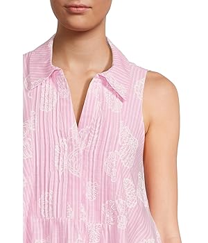 Lilly Pulitzer Women's Caylinn Sleeveless Popove, Conch